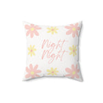 Nigh Night Square Pillow