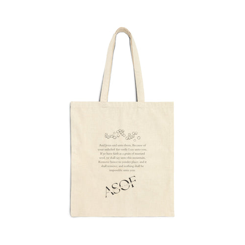 Mustard Seed Faith Tote Bag