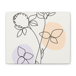 Muted Flower Canvas