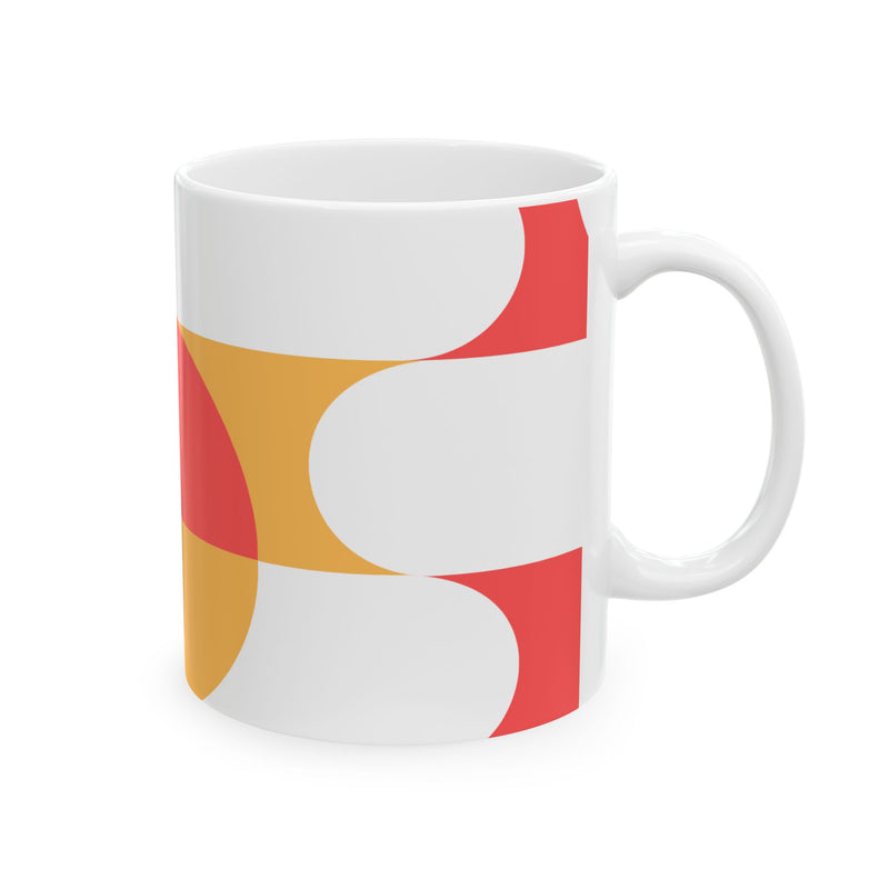 Mid Century Modern Geo Mug