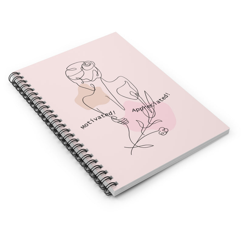 Motivated Appreciated Notebook