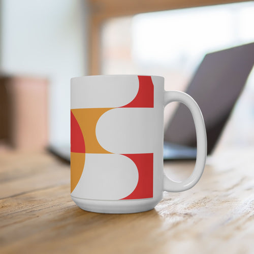 Mid Century Modern Geo Mug