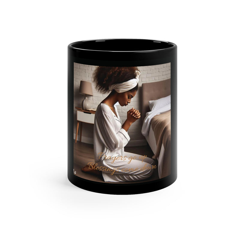 Prayers Go Up Coffee Mug