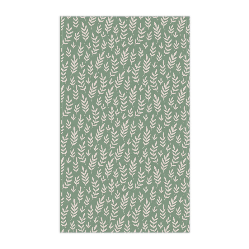 Green Leaves Kitchen Towel