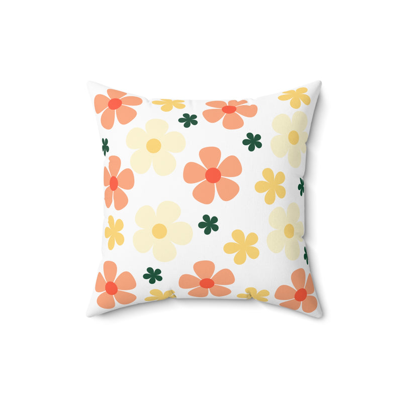 Happy Go Lucky Throw Pillow