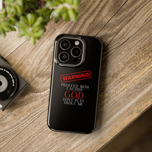 God Don't Play Phone Case
