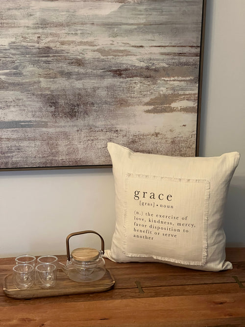 Grace Definition Pillow Cover