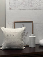 Grace Definition Pillow Cover